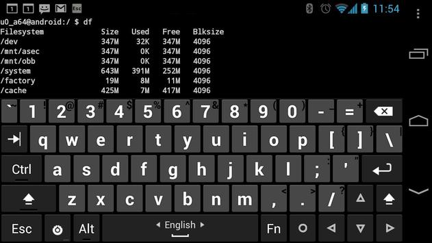Hacker's Keyboard - Android Application