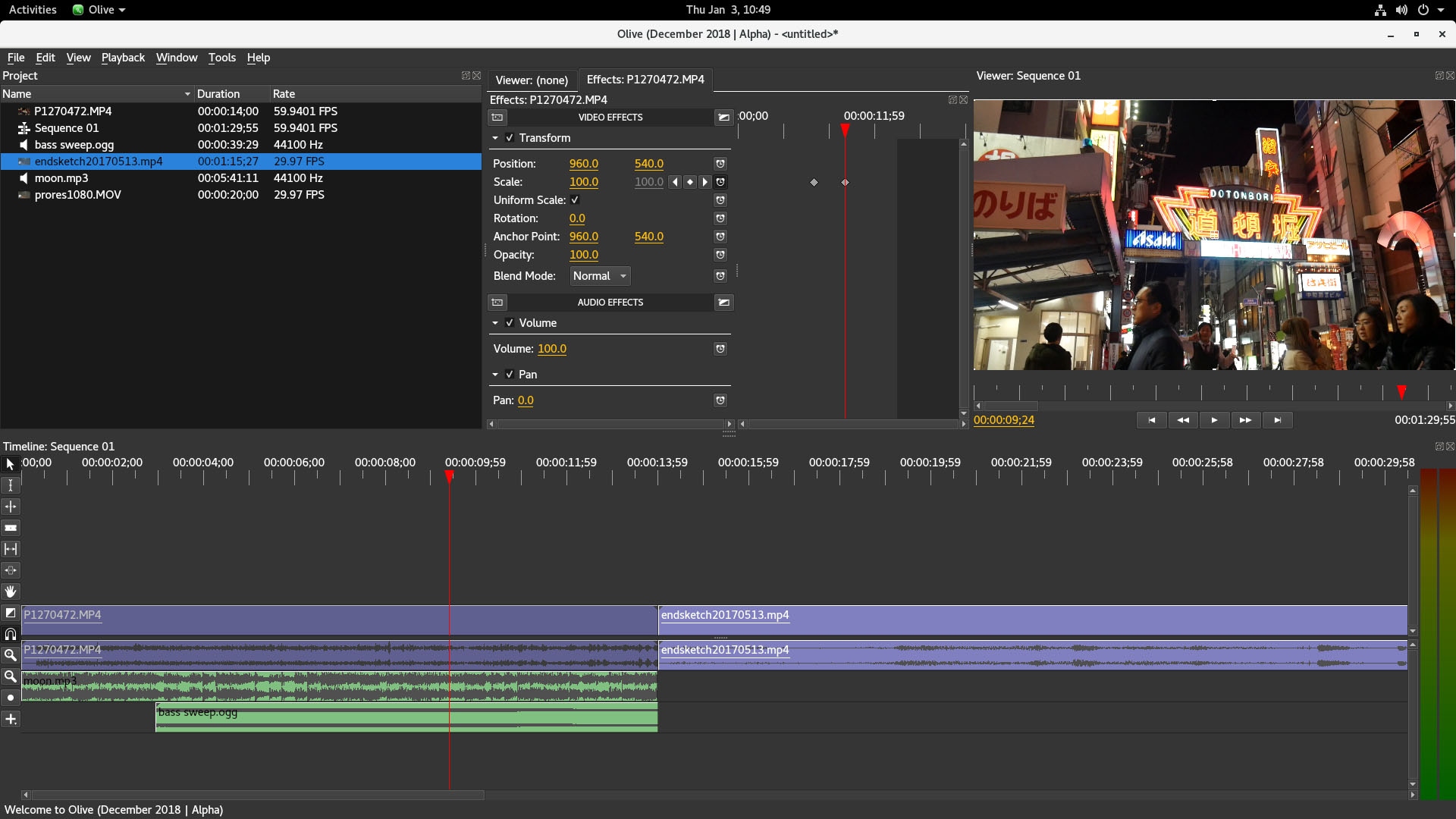 Olive - Professional Open-Source Video Editor