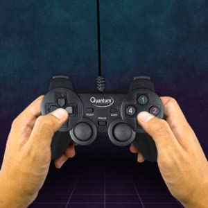 Quantum QHM7468 USB Gamepad with Dual Vibration