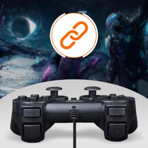 Quantum QHM7468 USB Gamepad with Dual Vibration