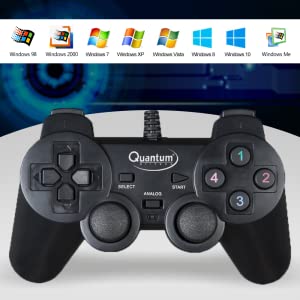 Quantum QHM7468 USB Gamepad with Dual Vibration