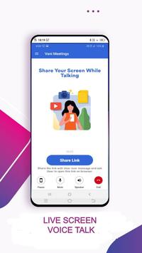 Vani Meetings - Share Screen While Talking