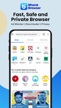 Bharat Browser - Private & Fast Indian Uc Browser