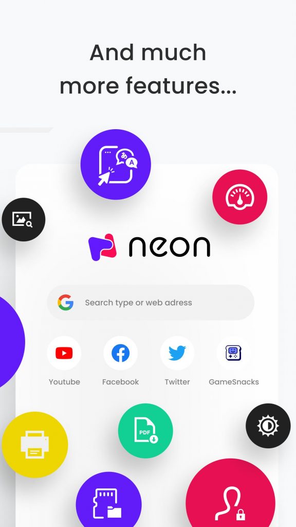 NEON Browser - Fast & Secure Android App Download